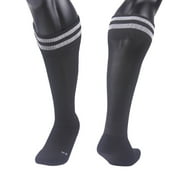 Meso Boy's 1 Pair Knee High Sports Socks for Baseball/Soccer/Lacrosse SBlack