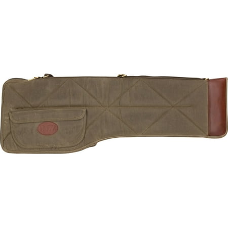 MidwayUSA Waxed Canvas Takedown Shotgun Case 34 Olive Brown