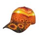 thumbnail image 1 of Fotbe Sunset Golden Sunflower Field Gorro Clásico de Béisbol, Gorra Ajustable con Broche Snapback, Gorro de Exterior de Algodón Suave, 1 of 6
