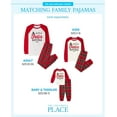 thumbnail image 3 of The Children's Place Ensembles de Pyjamas de Noël Festifs Assortis pour la Famille, Coton, 3 of 4
