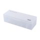 thumbnail image 1 of Caja de almacenamiento de cables transparente, organizador de maquillaje de escritorio de plástico, caja de gestión de cables, 1 of 6