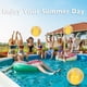thumbnail image 4 of Pelotas de playa inflables de PVC con purpurina semitransparentes, pelotas flotantes para deportes al aire libre, pelota de playa inflable de PVC con purpurina semitransparente, juguete, 4 of 9