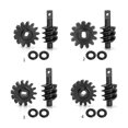 thumbnail image 3 of 14T Conjunto de engranajes de piñones de engranajes de ejes de acero endurecido 12t 13t 14t 16t para Axial Scx24, 3 of 5