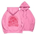 thumbnail image 1 of Chandails à Capuchon Oversize pour Femmes à Manches Longues avec Cordon de Serrage, Chandail à Capuche Graphique, Mode Automne, 1 of 6