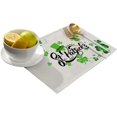 thumbnail image 2 of St Patrick''s Day Placemats Shamrock Clover Green Hat Tablemats for Dinner Table Happy St Partrick''s Day Table Mats Non-Slip Washable Heat Resistant Set of 6, 2 of 6
