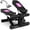 Black, variant on Goplus Mini Stepper for Exercise at Home with Resistance Bands Adjustable Height White