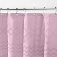 thumbnail image 5 of Seasonwood Pink Shower Curtain Tufted Art Shabby Chic Embroidery Geometric Bohemian Cute 72'' x 72'', 5 of 5
