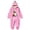Pink-13, variant on PLHWHYQ Unisex Adult Halloween Hooded Onesie Pajamas, Pumpkin Hat Graphic Zip Up One Piece Jumpsuit, Loungewear Sleepwear Pink-9 S