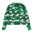 thumbnail image 5 of Bnwani Sweatshirt Girls Zip Mock Neck Long Sleeve Half Zip Crop Fleece Sweatshirt Camouflage Pullover, 5 of 5