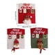 thumbnail image 3 of Ounissouiy Funda para silla de comedor de Navidad en 3D, funda para muebles para sala de estar, Papá Noel, copo de nieve, antimacassar, Kits de decoración para fiestas Papá Noel, 3 of 6