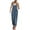 Blue, variant on Tooayk Stretch Baggy Jeans women Overalls Denim Loose Fit Wide Leg Bib Stretch Baggy Jeans Jumpsuit fy Overalls Denim Pants Blue