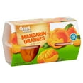 thumbnail image 2 of Great Value Mandarin Oranges, 4 oz, 4 Count, 2 of 6