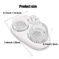 thumbnail image 4 of Bohorizon Egg Slicer for Hard Boiled Eggs, 3-in-1 Stainless Steel Fruit Cutter, 4 of 6