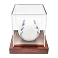 thumbnail image 4 of Baseball Display Box with Stand, Square Clear Protector Box Acrylic Cubes Softball Display Case Holder Case for Baseball, 4 of 9
