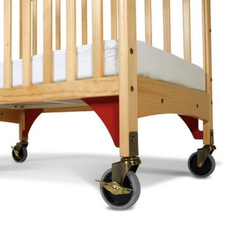 Foundations Evacuation Frame With Chrome Casters For White