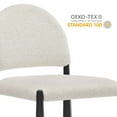 thumbnail image 3 of Modway Hayley Counter Stool in Black Cream, 3 of 10