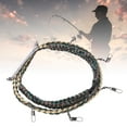 thumbnail image 4 of Lanière de Pêche à la Mouche avec Multi-Clips, Collier de Lanière de Pêche Confortable à Porter pour Outils de Support de Pointe de Menthe, 4 of 8