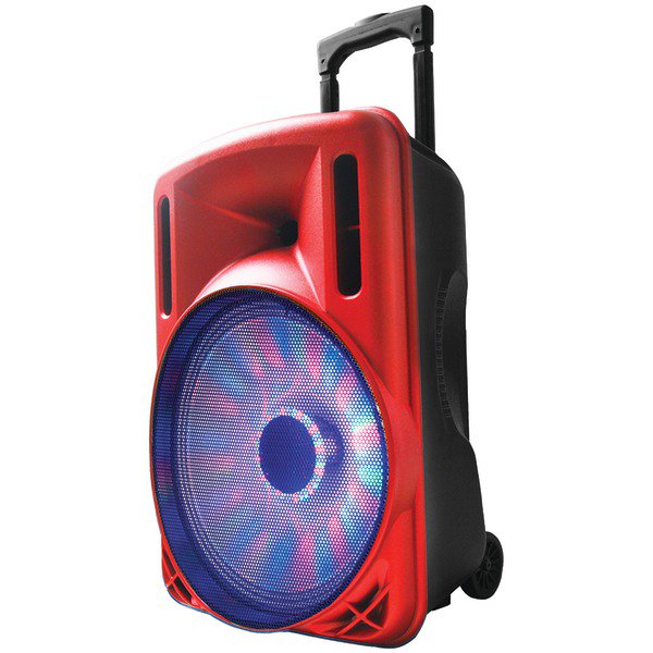 Supersonic® Supersonic Iq3212djbtrd 12" Portable Dj Speaker (red