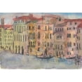 thumbnail image 2 of Dixon, Samuel 18x14 White Modern Wood Framed Museum Art Print Titled - The Venice Facade I, 2 of 4