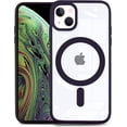 thumbnail image 1 of Funda para iPhone 13 Mini (no compatible con iPhone 12) compatible con MagSafe, antiamarilleo, a prueba de golpes, delgada y transparente, para hombre y mujer, para iPhone 13 Mini (5,4 pulgadas),, 1 of 8