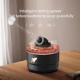 thumbnail image 3 of Volcanic Tower Humidifier Humidifier Silent Dehumidifier Color LED Light Home Office Dehumidifier US Plug White,1 x Aromatherapy humidifier,White, 3 of 6