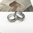 thumbnail image 5 of I am Enough Inspirational Message Rings Minimalist Spinner Fidget Ring Rotate Stacking Finger Band Stainless Steel Fashion Encouragement Statement Jewelry for Women Men Birthday Xmas Gifts, 5 of 6