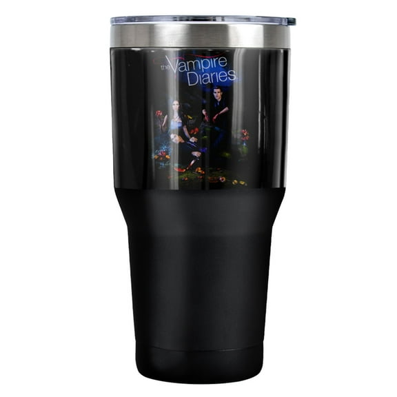 Vampire Diaries Tempted Stainless Steel Tumbler 30 oz Coffee Travel Cup, Vacuum Insulated & Double Wall with Leakproof Sliding Lid
