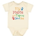 thumbnail image 3 of Inktastic My Yiayia and Papou Love Me Boys or Girls Baby Bodysuit, 3 of 5