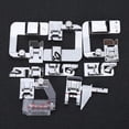 thumbnail image 2 of Sewing Machine Presser Kit, Sewing Machine Presser Set Sewing Presser Foot, Lightweight For Clothing, 2 of 8