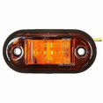thumbnail image 1 of 12V / 24V 2 LED Side Marker Lights Lamp For Car Truck Trailer E-marked, 1 of 3