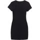 thumbnail image 1 of Vestido de manga corta para mujer, casual, básico, entallado, playera, mini vestidos Negro - CH Negro - CH Xishao ropa, 1 of 2