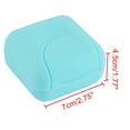 thumbnail image 2 of Houseware Travel Hiking Plastic  Soap Dish Box Holder Case Container Blue, 2 of 3