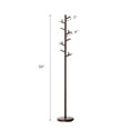 thumbnail image 7 of Yamazaki Home  Coat Rack, Steel, Holds 26.4 lbs - L 11.02 x W 11.02 x H  69.29 inches Brown, 7 of 7