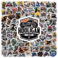 thumbnail image 2 of Juego de pegatinas para motocicletas, 100 unidades, para niños, equipaje, ordenador portátil o patín, 2 of 2