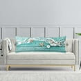 thumbnail image 4 of Beach Body Pillow Cover Summer Starfish Seashell on Wood Coastal Nautical Cushion Long Pillowcase with Zipper Decorative Soft Large Bedding Pillow Cases for Couch,Sofa,Bedroom,20"x54",Turquoise, 4 of 6