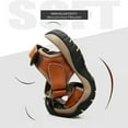 thumbnail image 6 of Azrian Outdoor Men'S Leather Non-Slip Anti-Kick and Anti-Collision Beach Sandals, 6 of 6