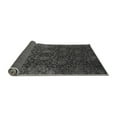 thumbnail image 2 of Ahgly Company Indoor Square Abstract Gray Modern Area Rugs, 5' Square, 2 of 4