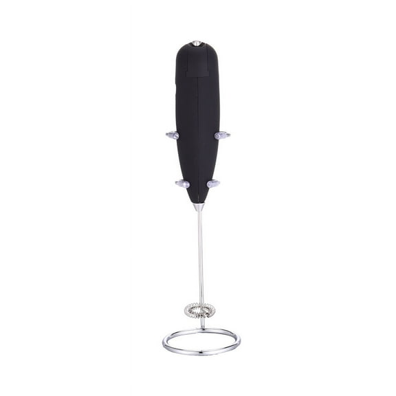 Milk Frother with Stand Handheld Whisk Drink Foamer Mini Blender Mixer for Coffee Frappe Matcha Espresso