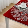 thumbnail image 4 of nygtbtfer Christmas No-Iron Soil Resistant Fabric Tablecloth, s Woven Easy Care Tablecloth, 4 of 7