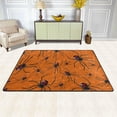 thumbnail image 2 of SKYSONIC 36x24in Halloween Spider Area Rug, Non-Slip Floor Carpet for Indoor Living Dining Room Bedroom, 2 of 7