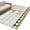 Yellow Black, variant on Gnomes Bees 2'x6' Runner Rugs for Hallway Kitchen Bedside Non Slip Washable, Spring Daisy Wooden Grain Yellow Plaid Entryway Rug Runners with Rubber Backing, Long Carpet Runner for Laundry Room