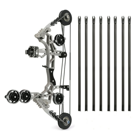 11 Inch Multi-color Mini Composite Bow Suitable for Outdoor Archery Mini Bow Set On The Right Hand