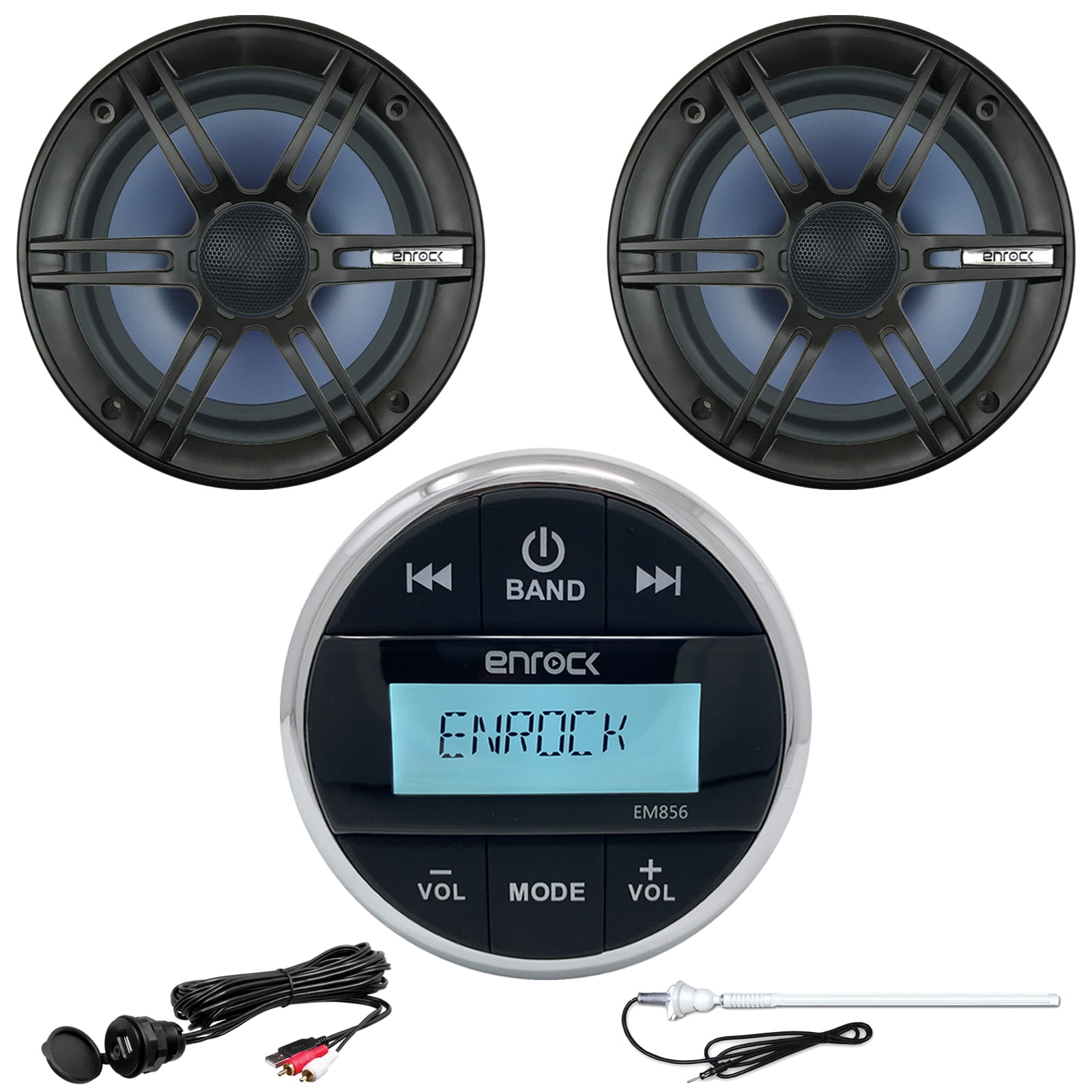Enrock Marine Universal Radio Cover White