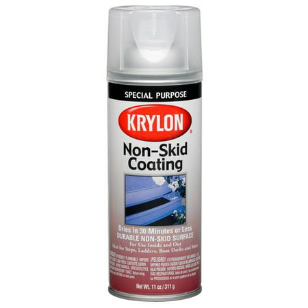 Krylon K03400000 11 oz.  Non Skid Coating Spray - (Best Non Skid Boat Deck Paint)