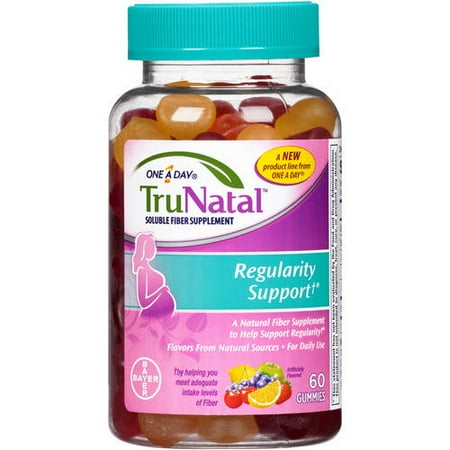 One A Day TruNatal (60 Count, Assorted Flavors) Prenatal Multivitamin Gummies