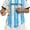 Light Blue, variant on Soccer Cup 2026 Soccer Shirt for Women, Mexico Jersey Y2k V Neck Short Sleeve Shirt, Summer Graphic T Shirt - X-Large