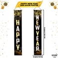 thumbnail image 2 of Banner para puerta Katchon Happy New Year 2025, 183 x 30 cm, tela Oxford, 2 of 8