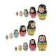 thumbnail image 1 of 15 Piezas De Muñecas Rusas De Madera Para Niños, Regalos Para Jóvenes, Matrioska Verde, 1 of 9