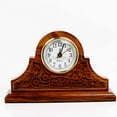 thumbnail image 2 of Nagina International 10" Quartz Traditional Tambour Indoor Mantel Clock, Silent Mechanism, 2 of 5