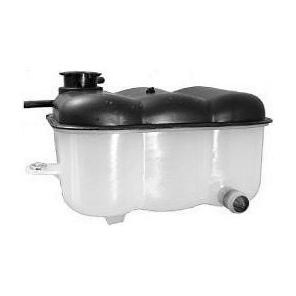 Radiator Coolant Overflow Expansion Tank with Cap (New Style) - Compatible with 2002 - 2003 Dodge Ram 1500 4.7L